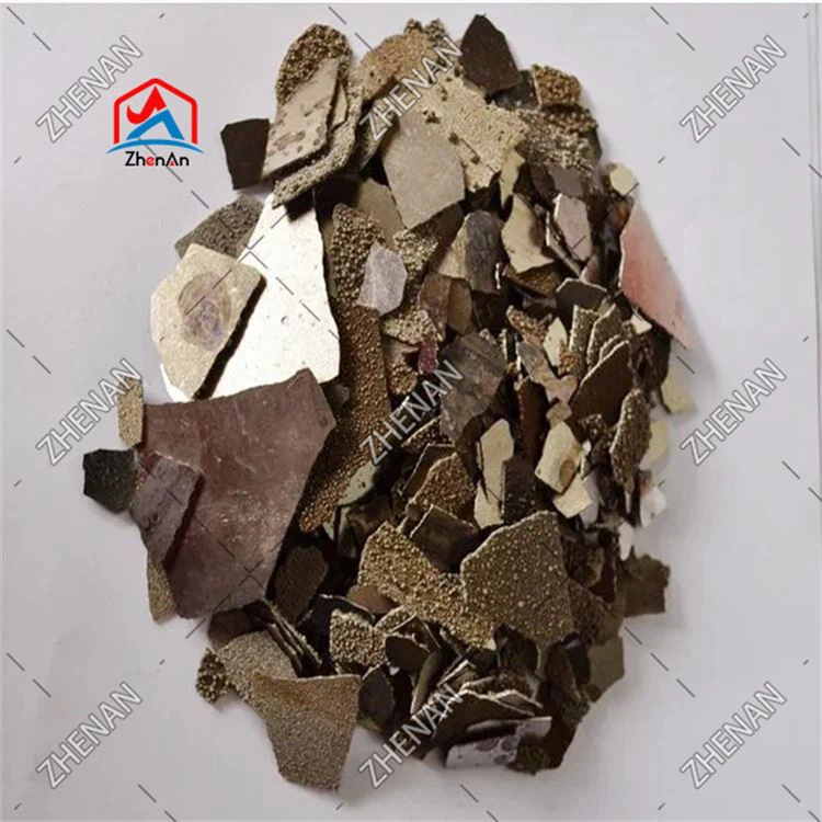 99,9% elektrolitik marganets metall parchalanadi