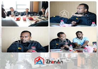 ZhenAn metallurgiya Shri-Lanka mijozlari tashrifi