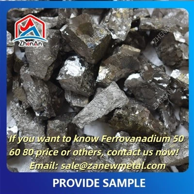 50-100 mm sanoat darajasi 60% Ferro vanadiy